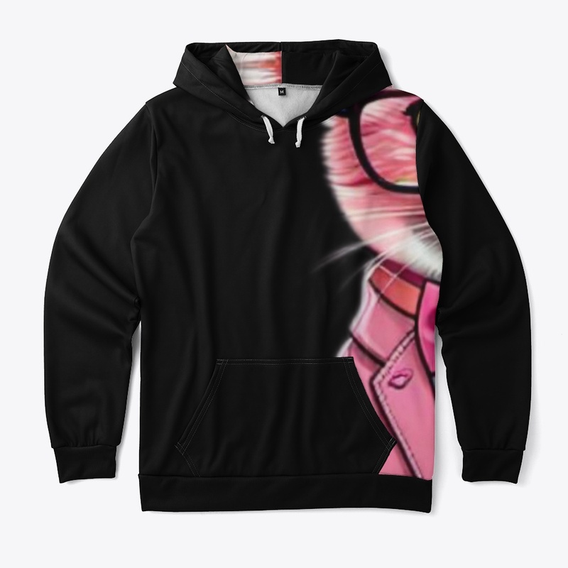 Glasses & Grins: Pink Cat Tee