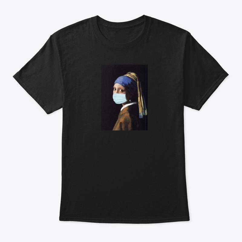 Girl With a Pearl Earring and a Mask