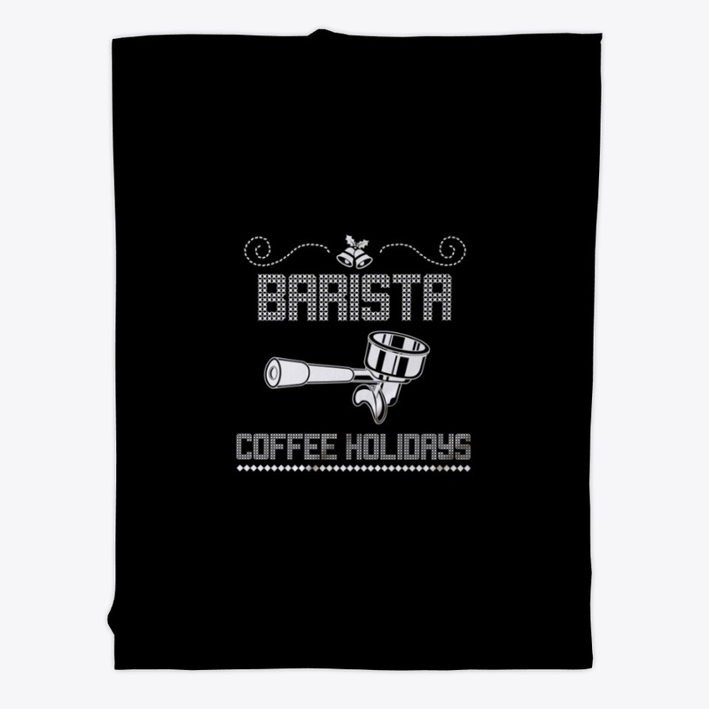 Barista happy holidays Christmas