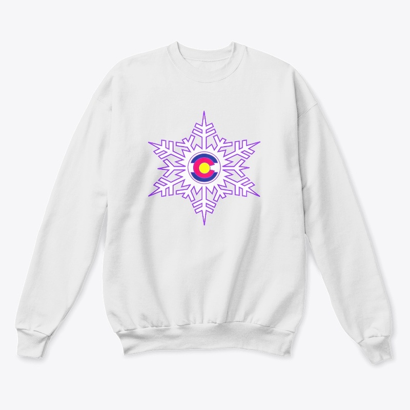 Colorado Snowflake_Lavender!