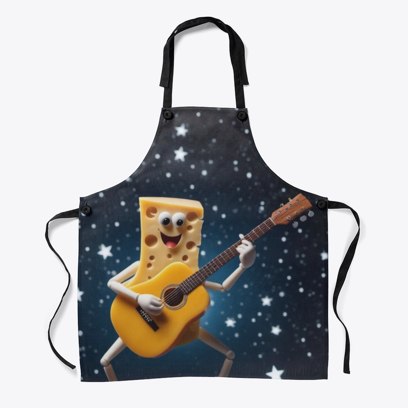 Space cheese guitarist
