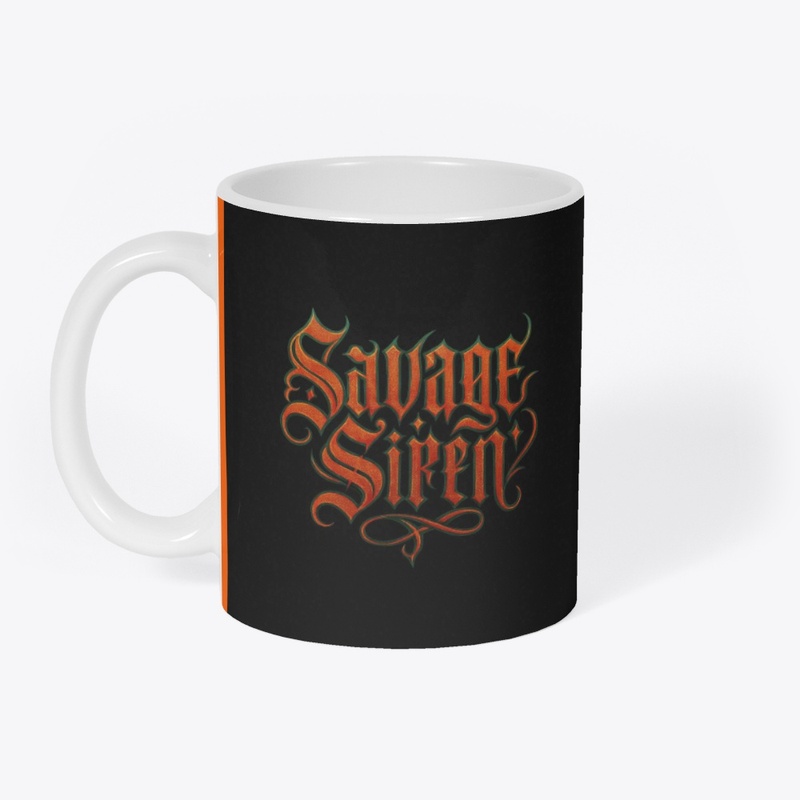 Green & Orange Savage Logo