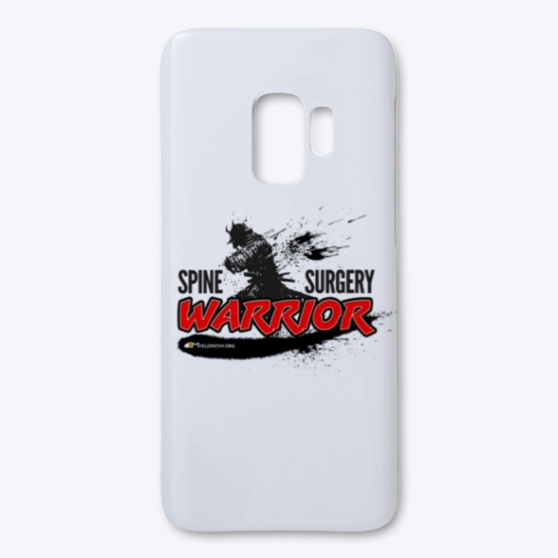 Spine Surgery Warrior black design