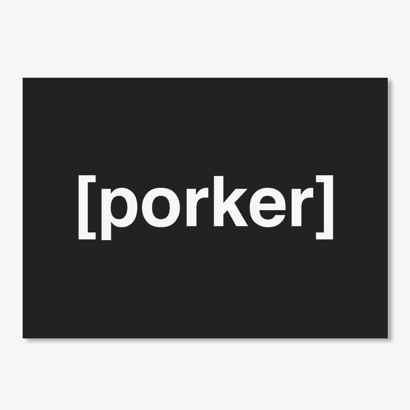 Porker - Adult Swim Inspired