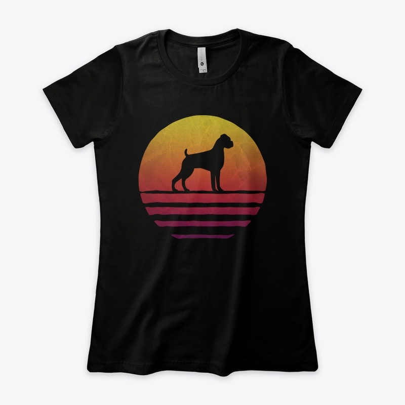 Vintage Boxer Dog Lover Gift