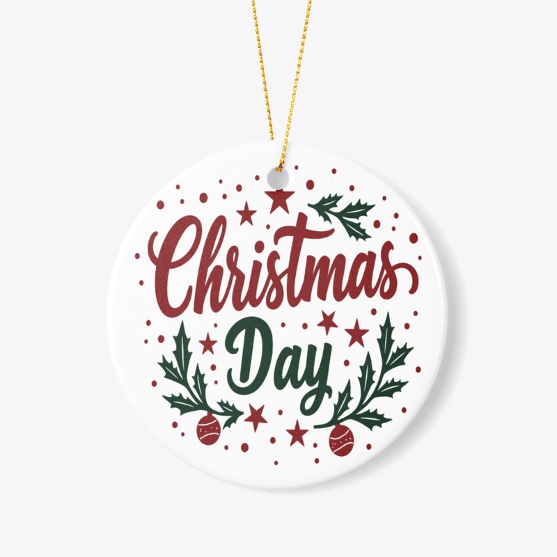 Christmas Day T-shirt Design.