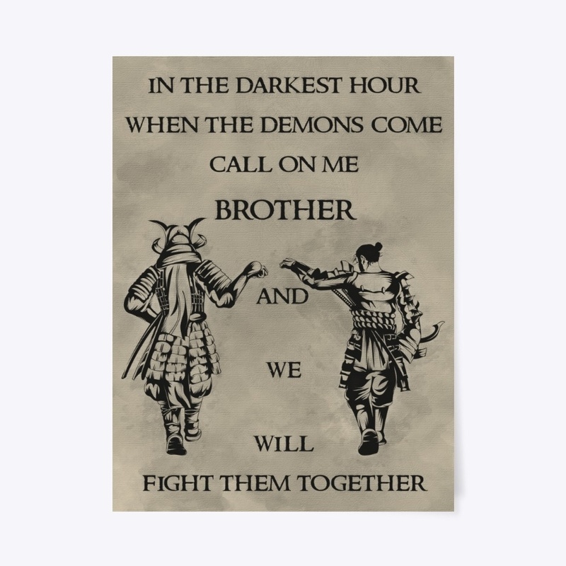 Samurai poster call on me