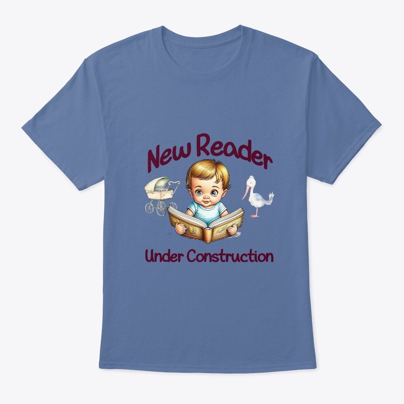 New Reader Under Construction Baby shirt