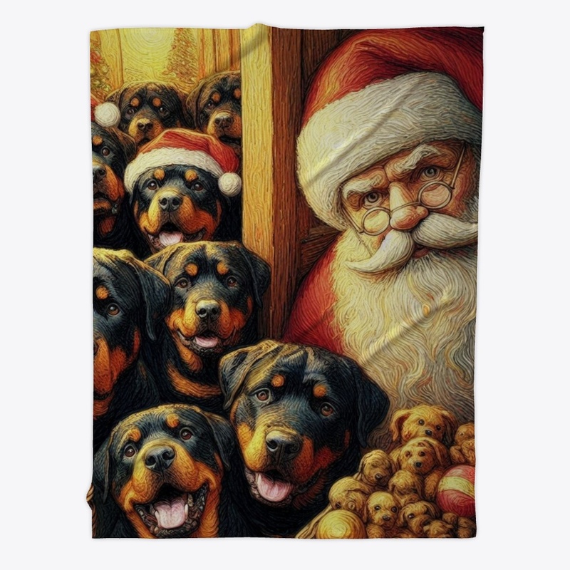 Rottweilers & Santa