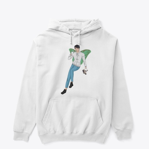 Slat Full Body Design 1.0 White T-Shirt Front