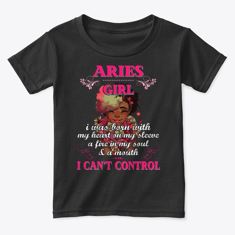 Im An Aries Girl Funny Birthday Tshirt