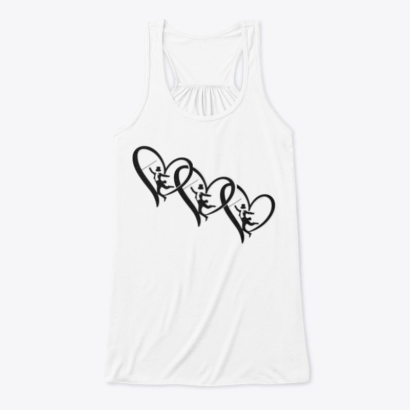 Tap Dancer Dancing in a 3 Heart