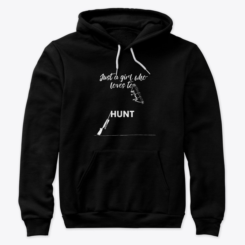 girl likes to hunt