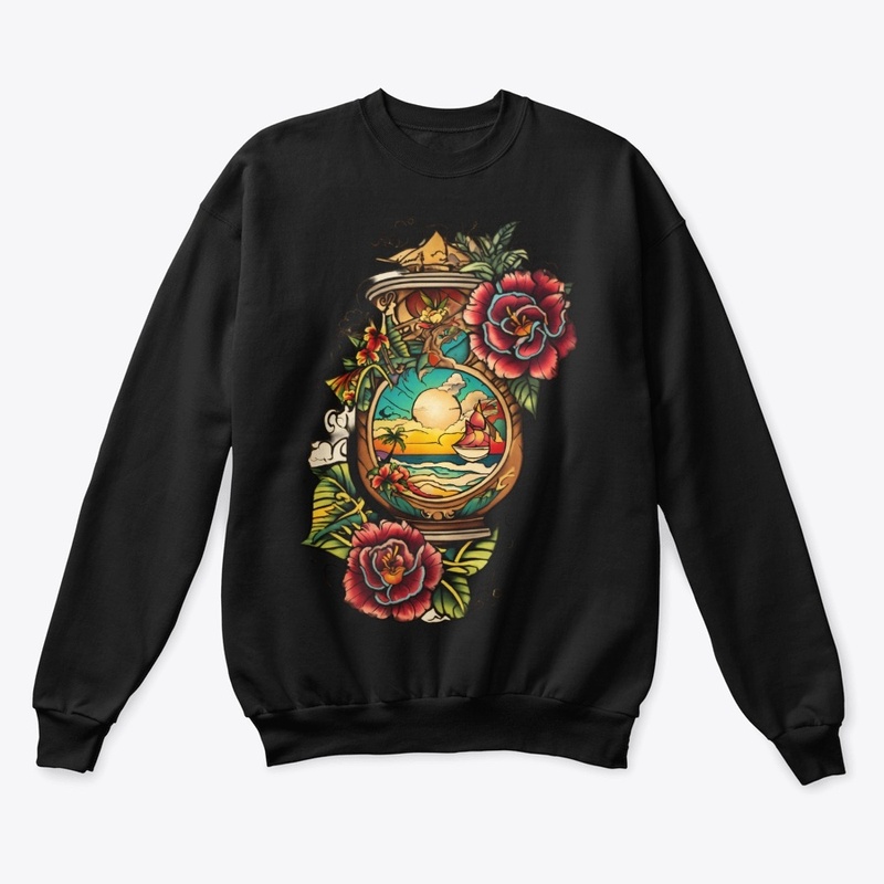 Monterey Tattoo Beach T-shirt