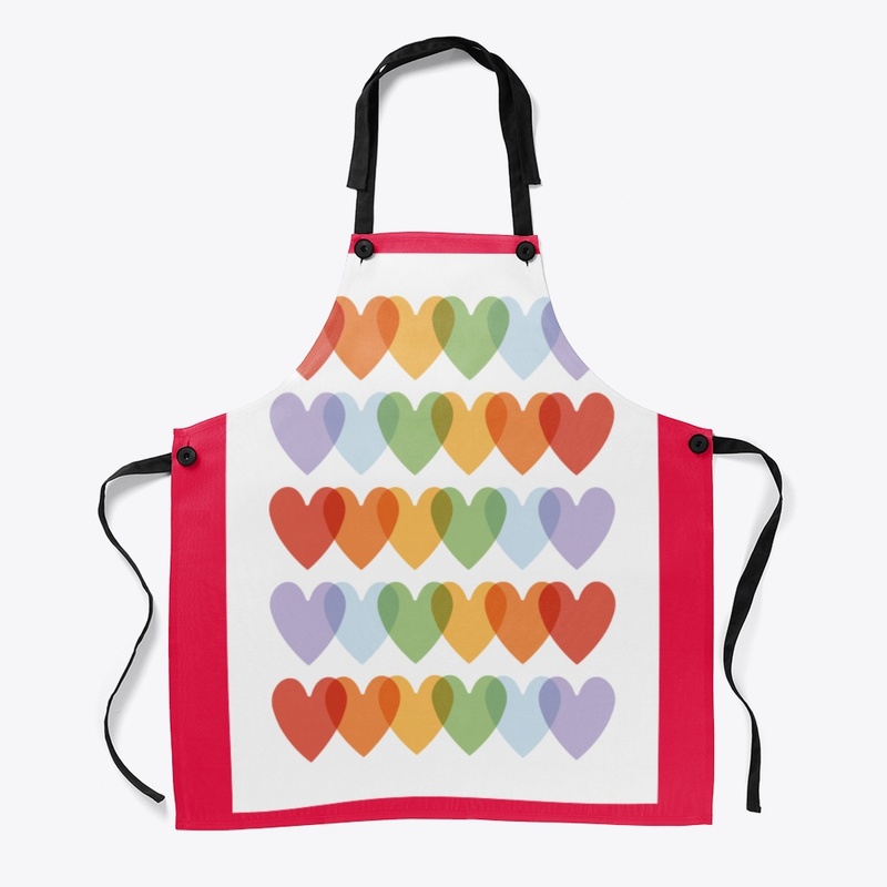 Colorful Love Hearts