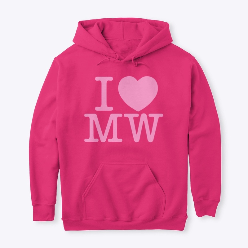 I❤️MW Hoodies + Sweatshirts Pink