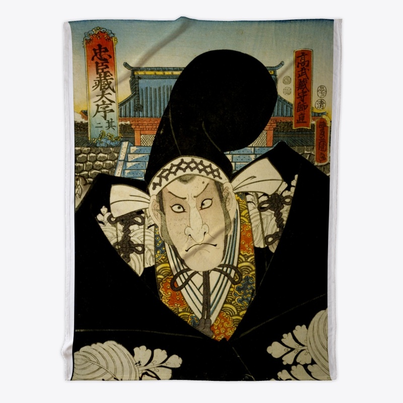 Japanese Ukiyo-e"Tyushingura in Kabuki"