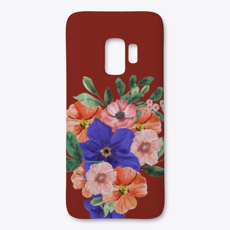 Floral watercolor design