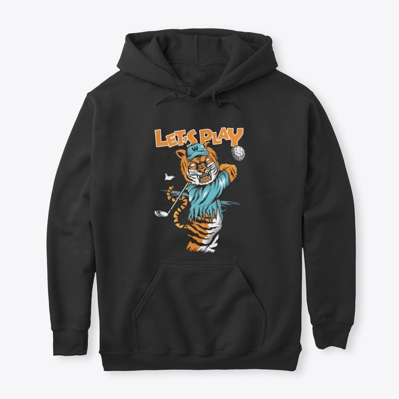 tiger play golf