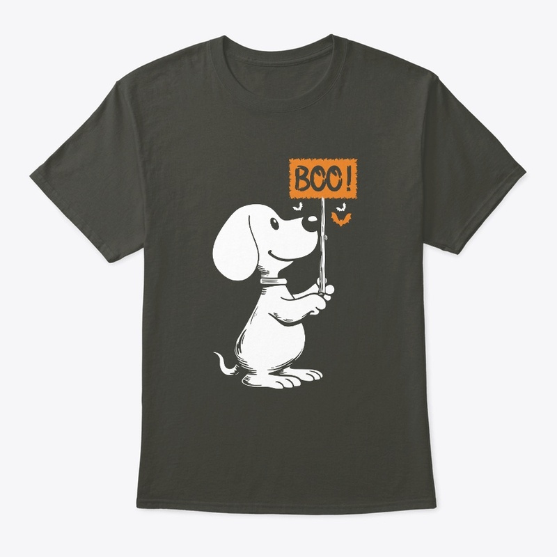 Cute Dog Boo Halloween T-Shirt