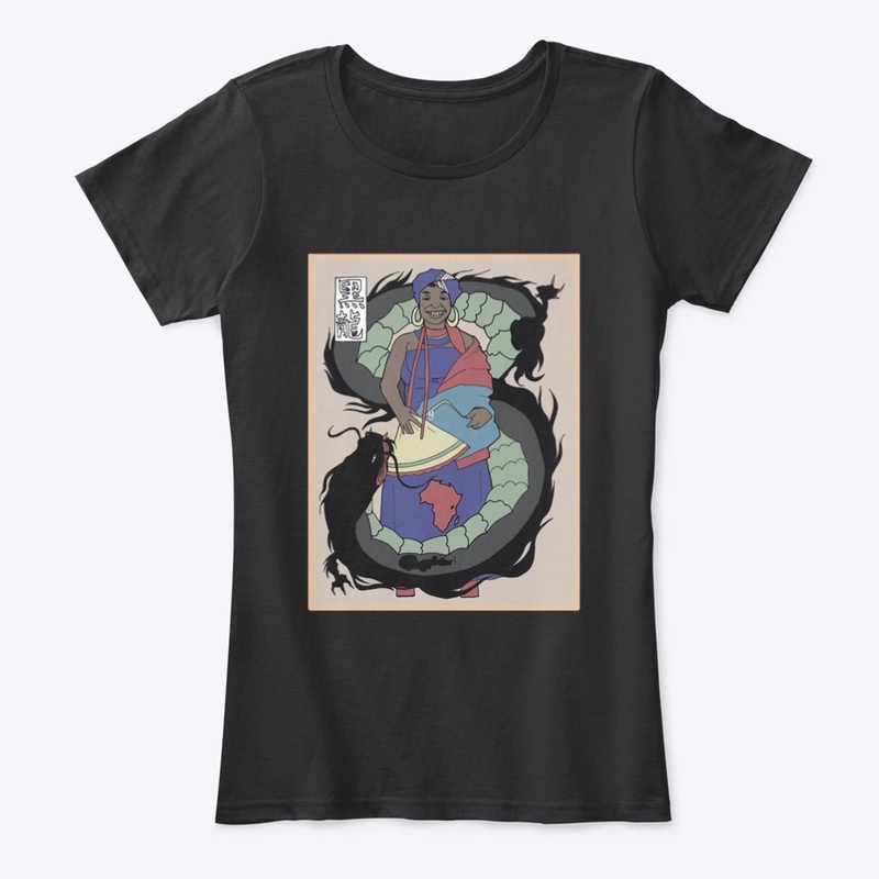 Africa The Black Dragon T-Shirt