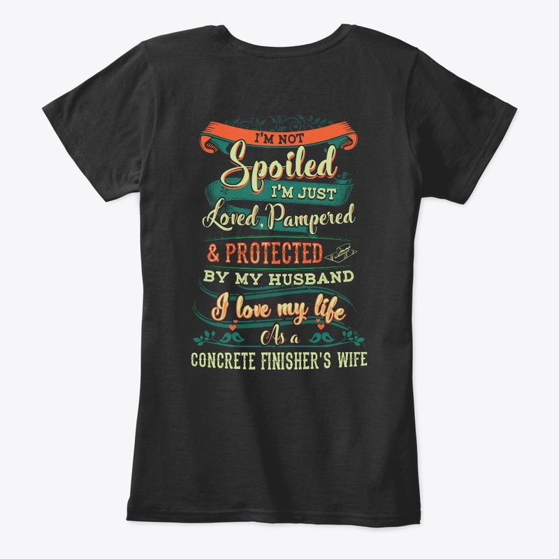 Awesome Concrete Finisher's Wife Shirt