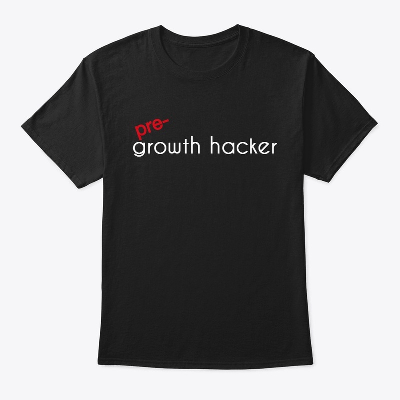 Growth hacker shirt - unisex - pre red
