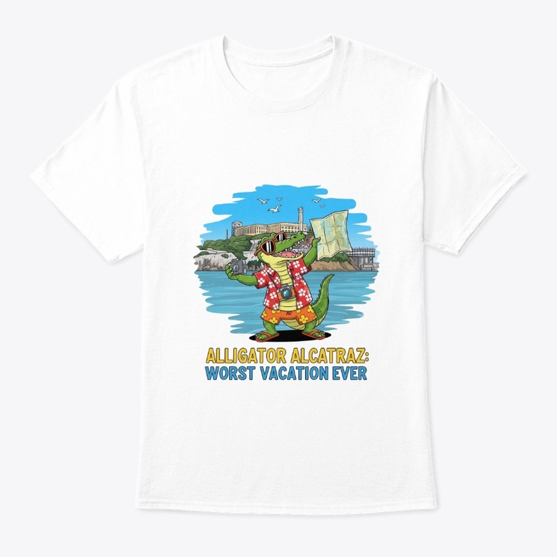Alcatraz Island Tourist Gator