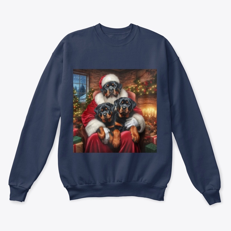 Rottweiler's Christmas Eve