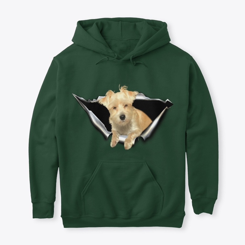 morkie 3D Car sticker