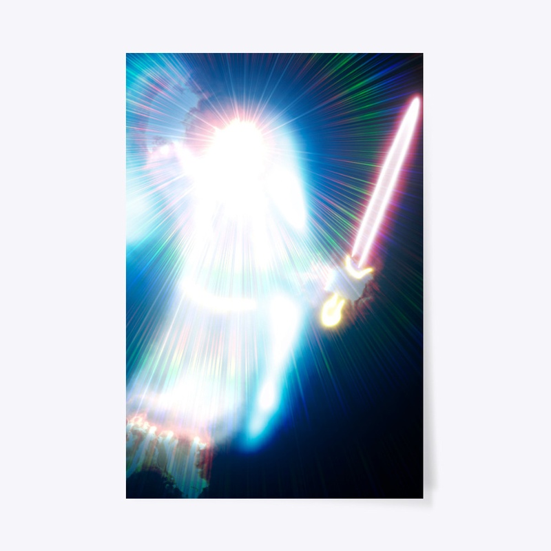 Archangel Michael resplendent