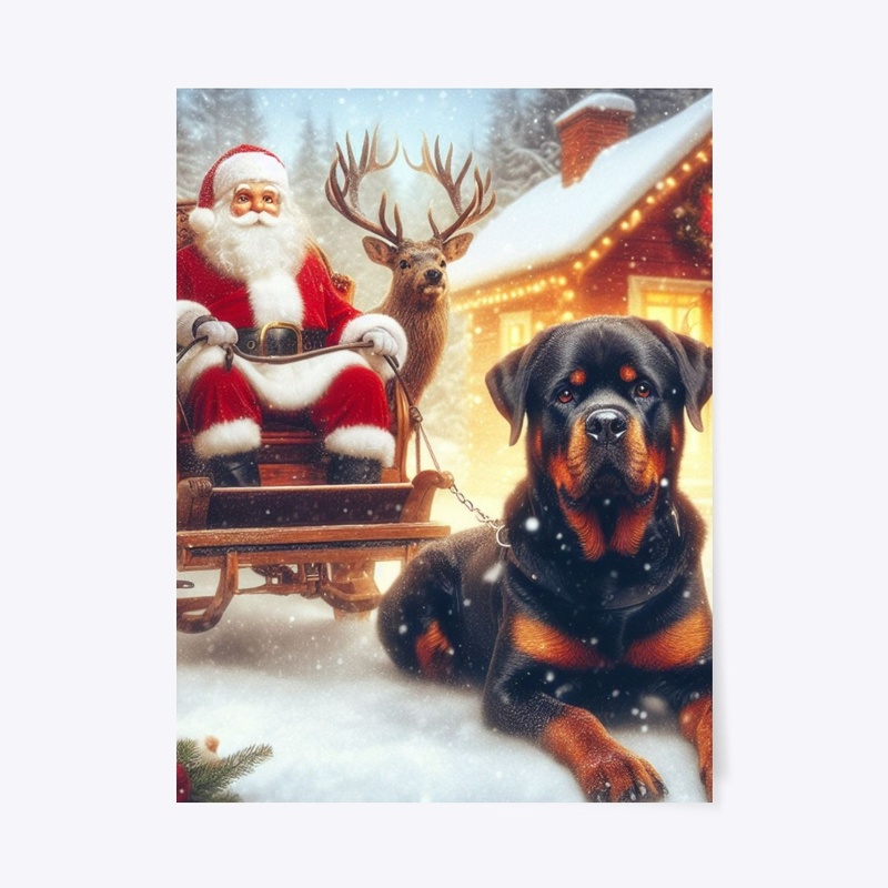 Rottweiler Christmas