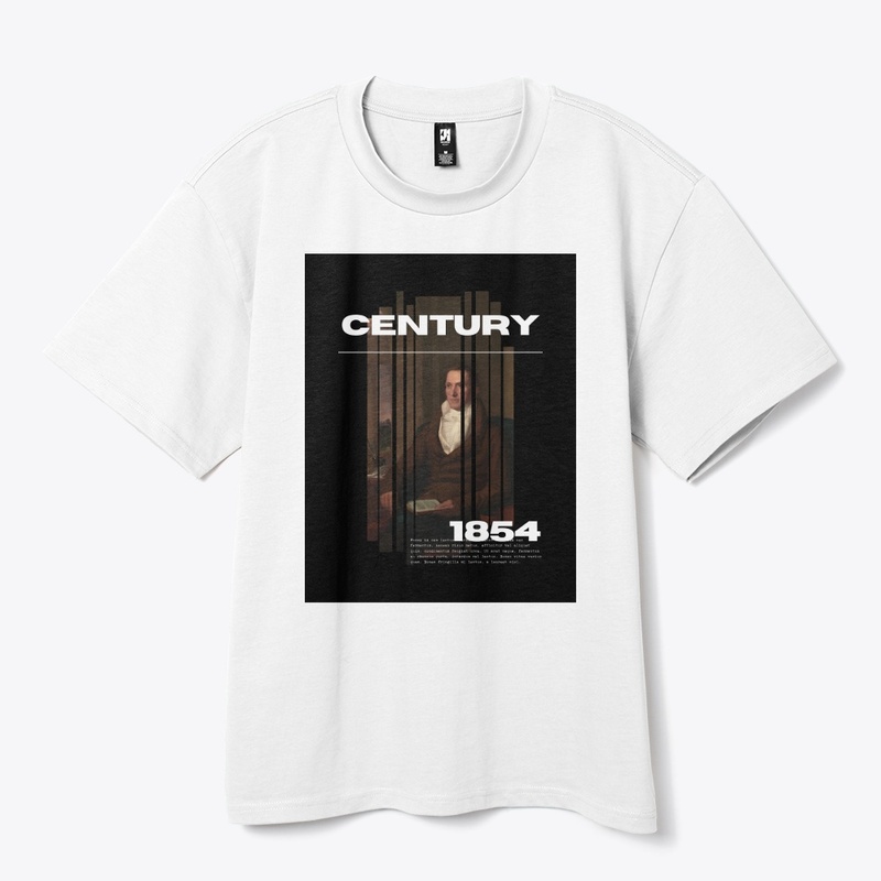 The new t-shirt design 'CENTURY 1854'