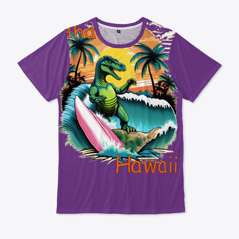 Surfing Dino Lahaina