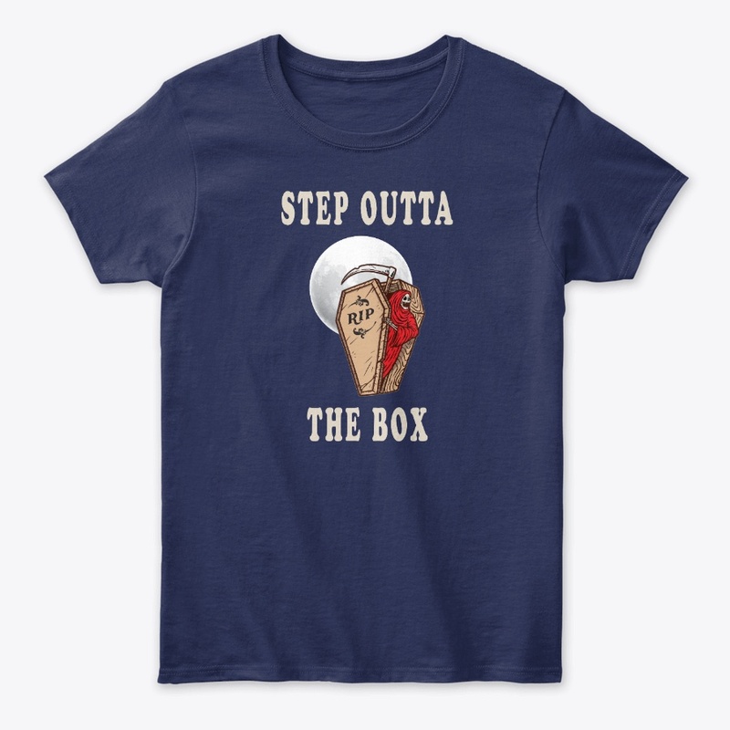 Step Outta The Box Grim Reaper With Moon