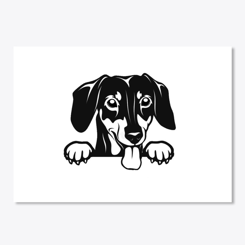 Daschund Stiker