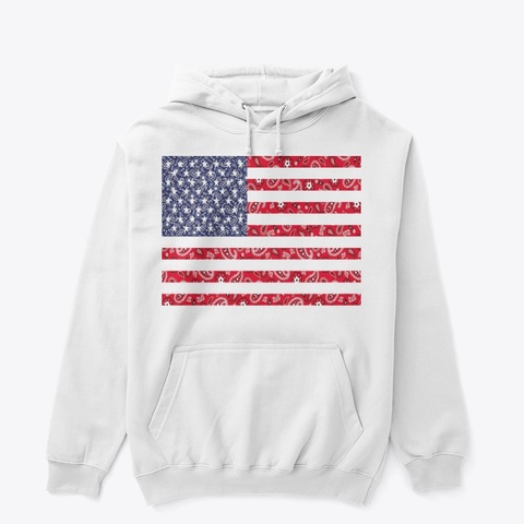 Gangland Usa White áo T-Shirt Front