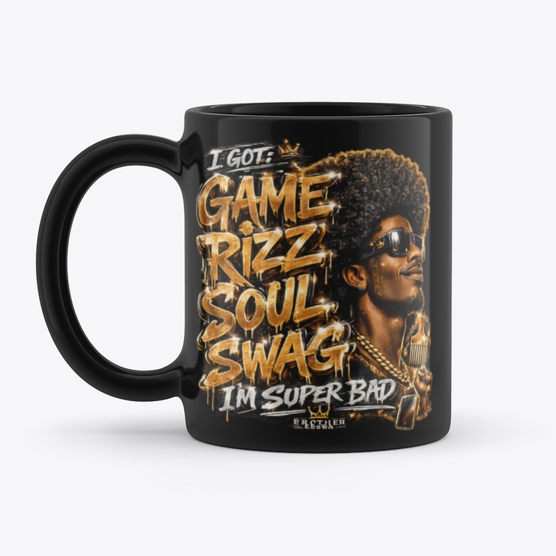 Mens Super Bad Mug 