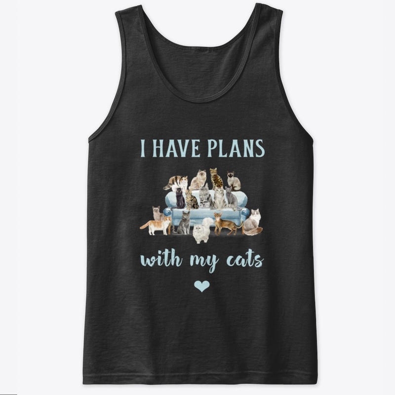 I Have Plans with My Cats Design | Tee