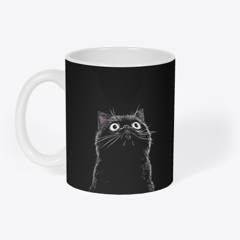 Minimal Round-Face Cat