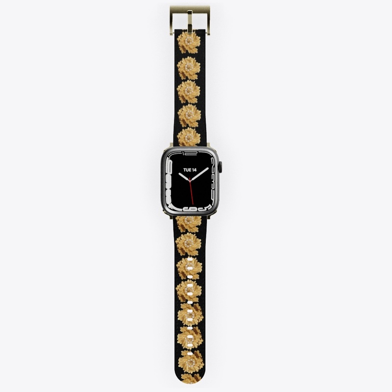 Gold Flower on Watch