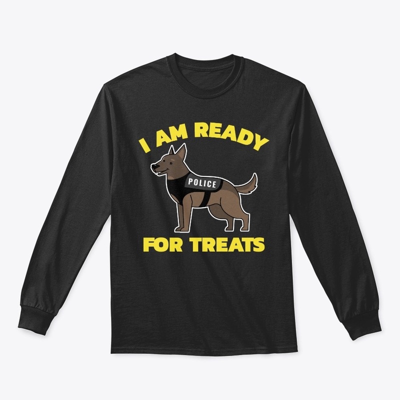 I Am Ready For Treats Police Dog K-9 Gif