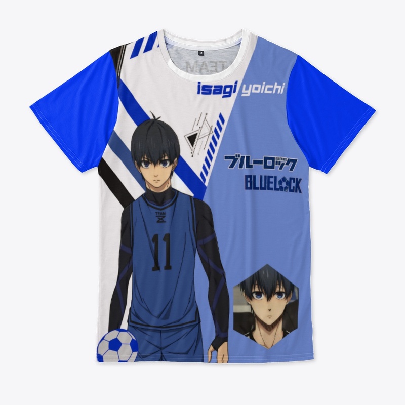 Isagi Yoichi full print t-shirt.