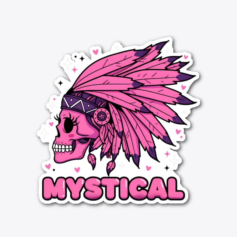 Mystical Headdress Skull