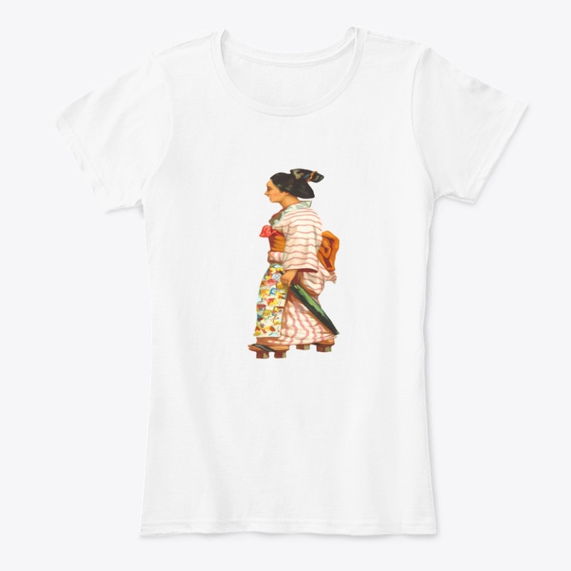 日本人女性 T シャツ - 日本への愛をファッショナブルに表現