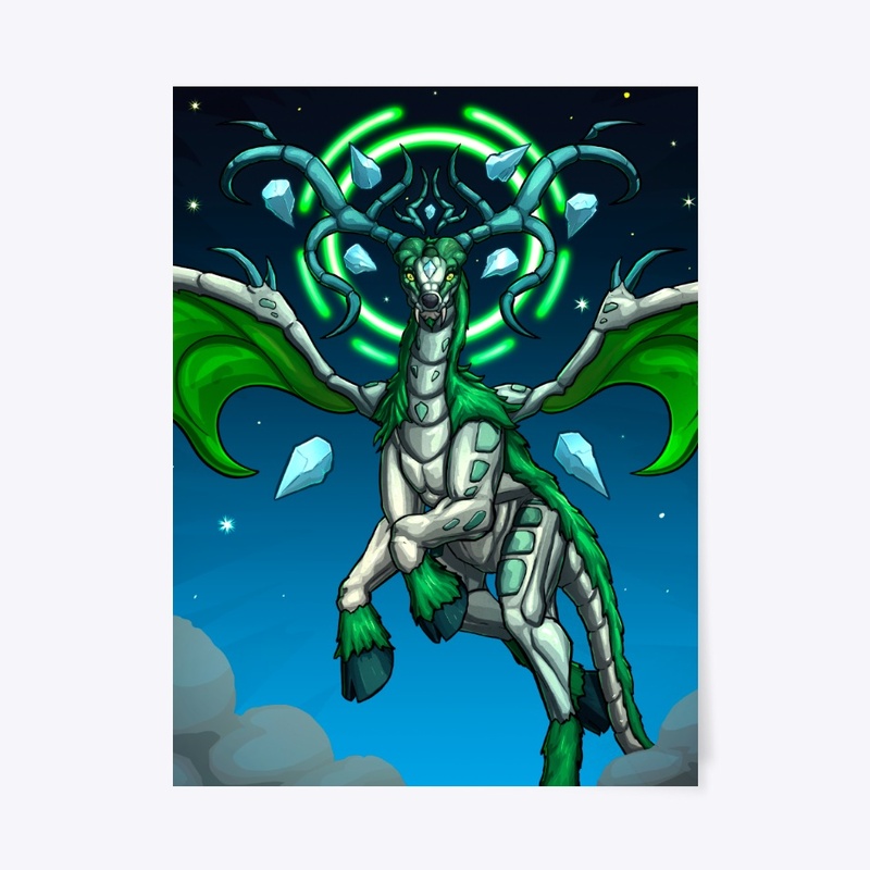 The Verdant Elder Buck POSTER