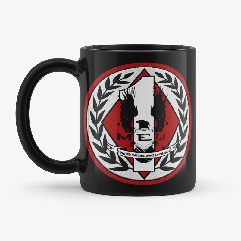 1st MEU Mug but Black