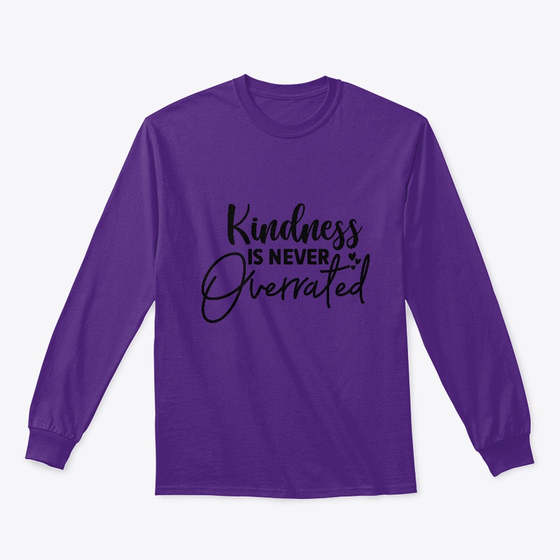 Kindness is never overrated