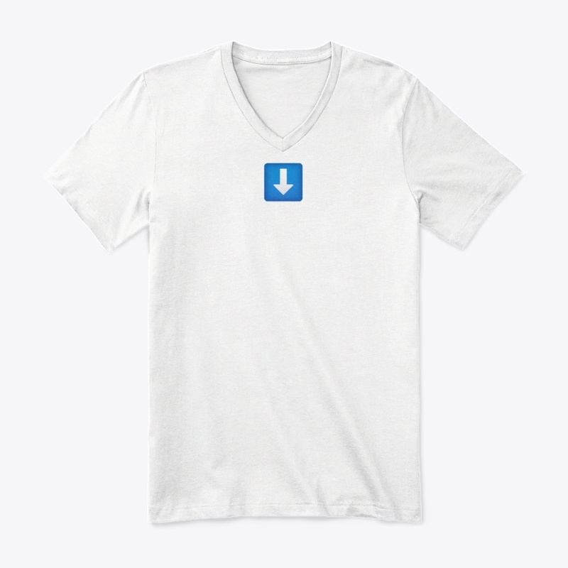 Down arrow t-shirt 