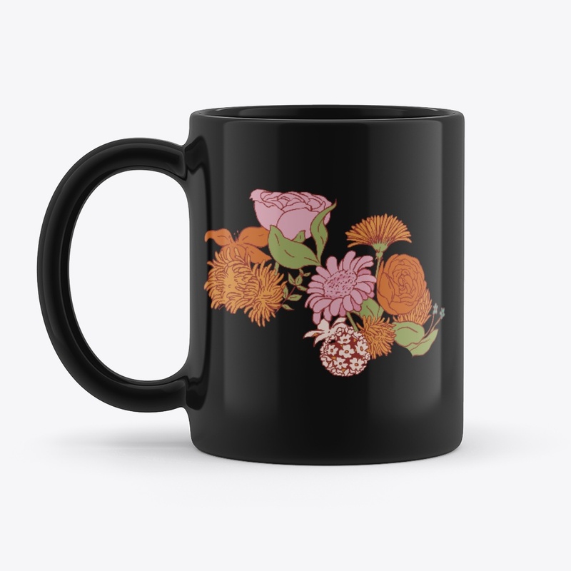 Autum Colors Flower Garland